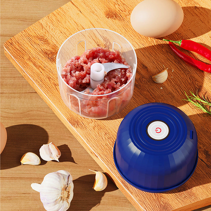 Chop & Mince Instantly! One-Touch USB-C Mini Food Chopper