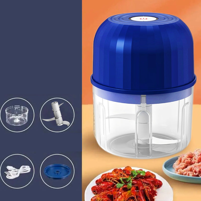 Chop & Mince Instantly! One-Touch USB-C Mini Food Chopper