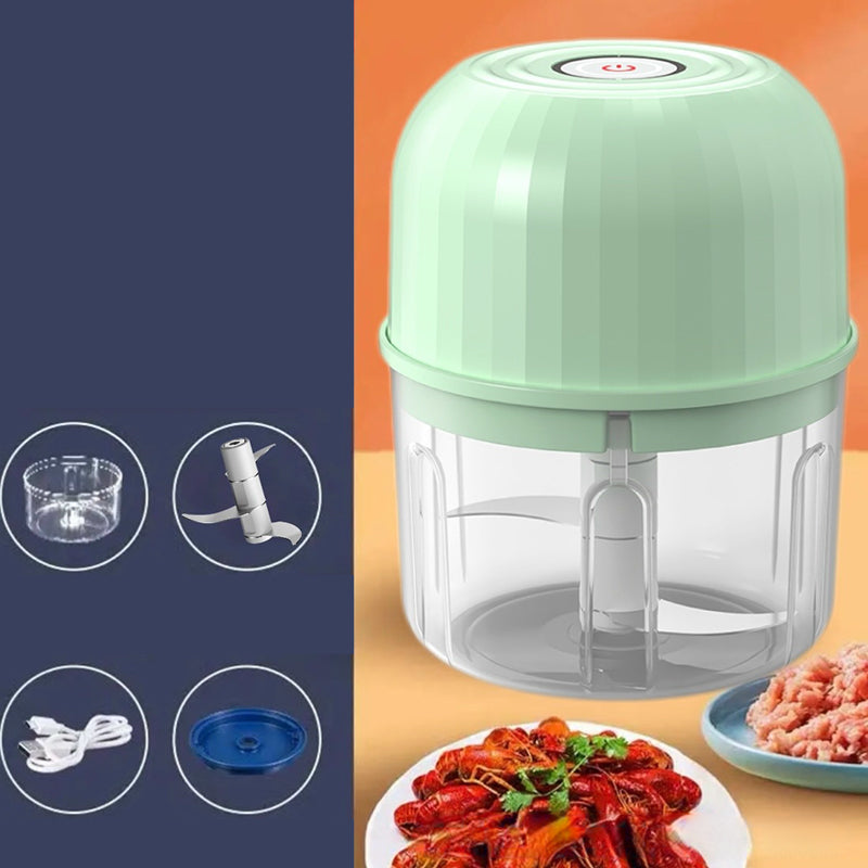 Chop & Mince Instantly! One-Touch USB-C Mini Food Chopper