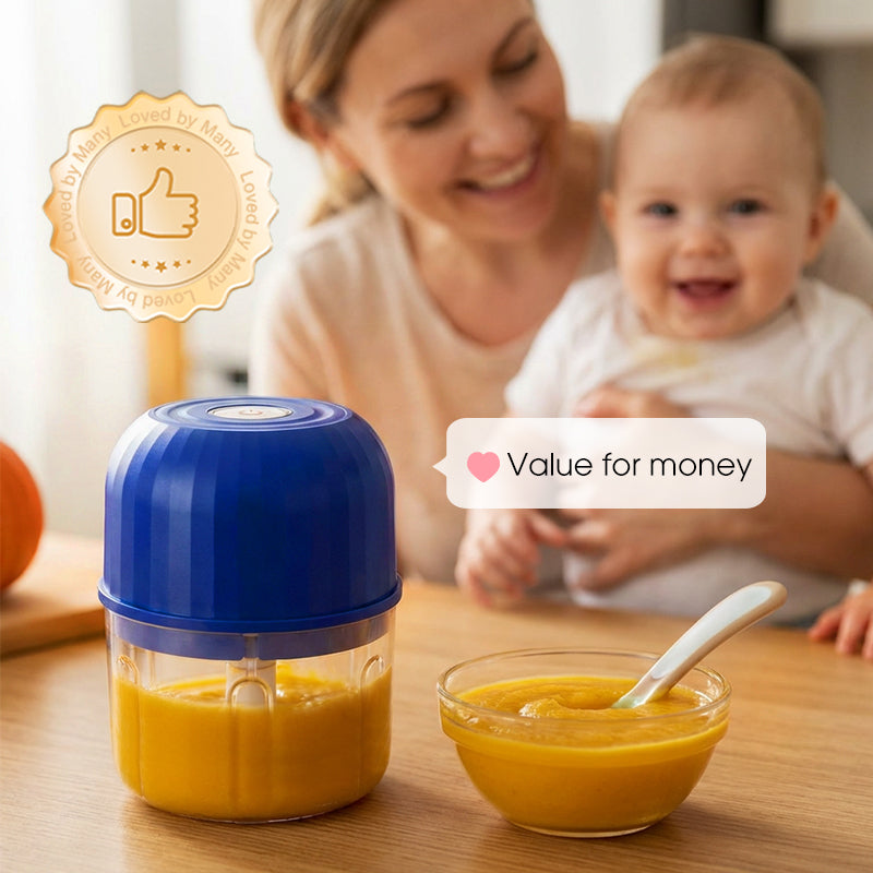 Chop & Mince Instantly! One-Touch USB-C Mini Food Chopper