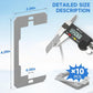 Fix Uneven Outlets Instantly! Flush Fit Metal Wall Plate Spacer