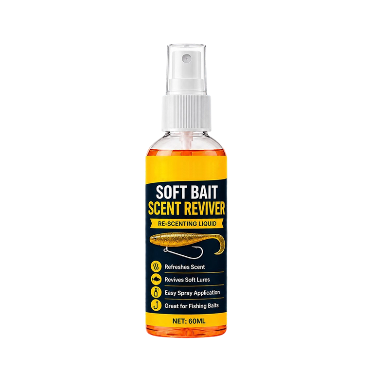 Soft Bait Scent Spray – Instant Fish-Attracting Reviver