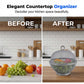 Keep Fruit Fresh Instantly! Breathable Mesh Basket with Draining Lid
