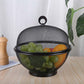 Keep Fruit Fresh Instantly! Breathable Mesh Basket with Draining Lid
