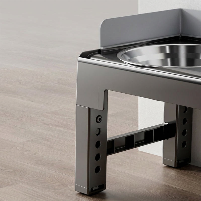 Adjustable Dog Feeding Stand – Anti-Tip & Mess-Free Design, No More Neck Strain
