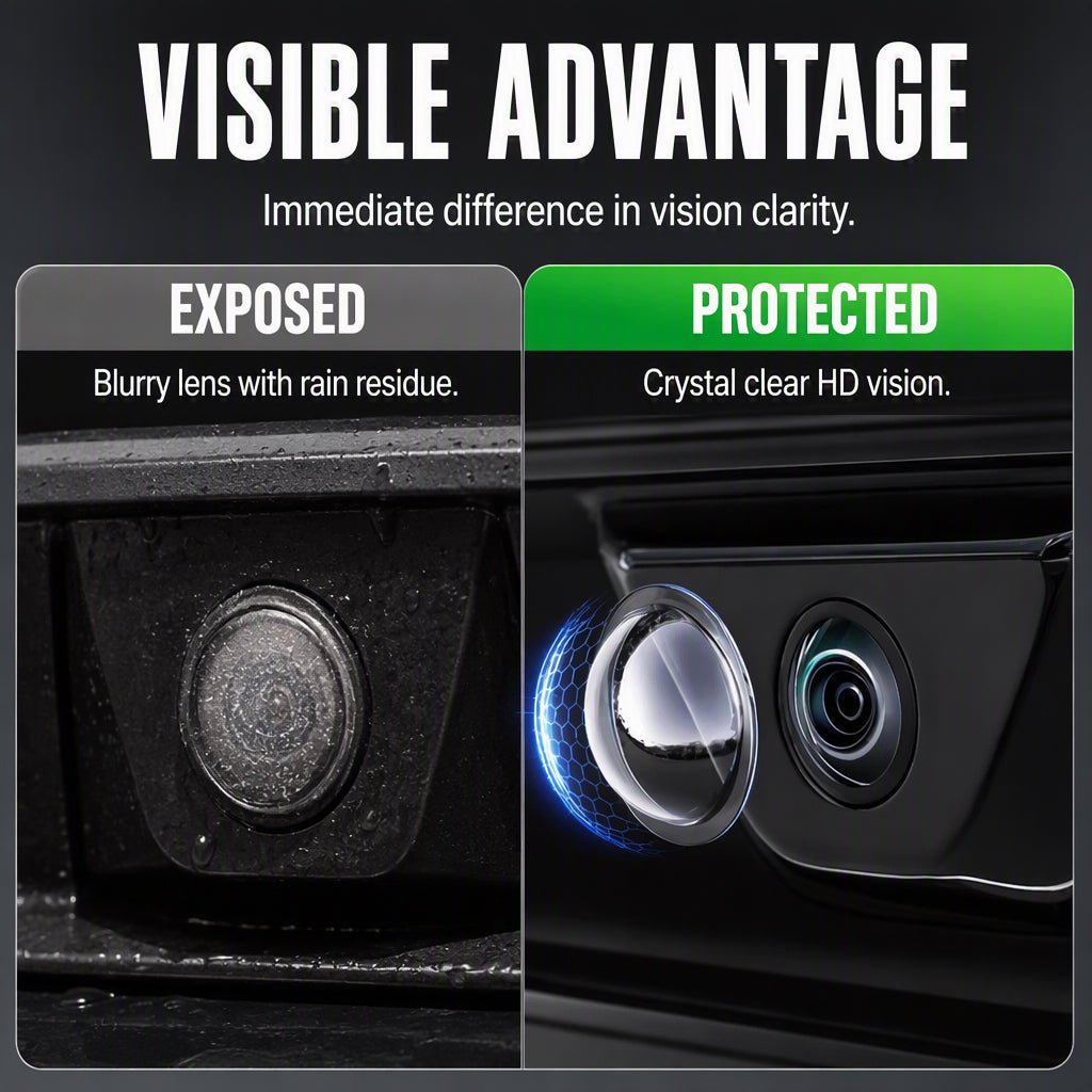 Clear HD Car Camera Protective Cover