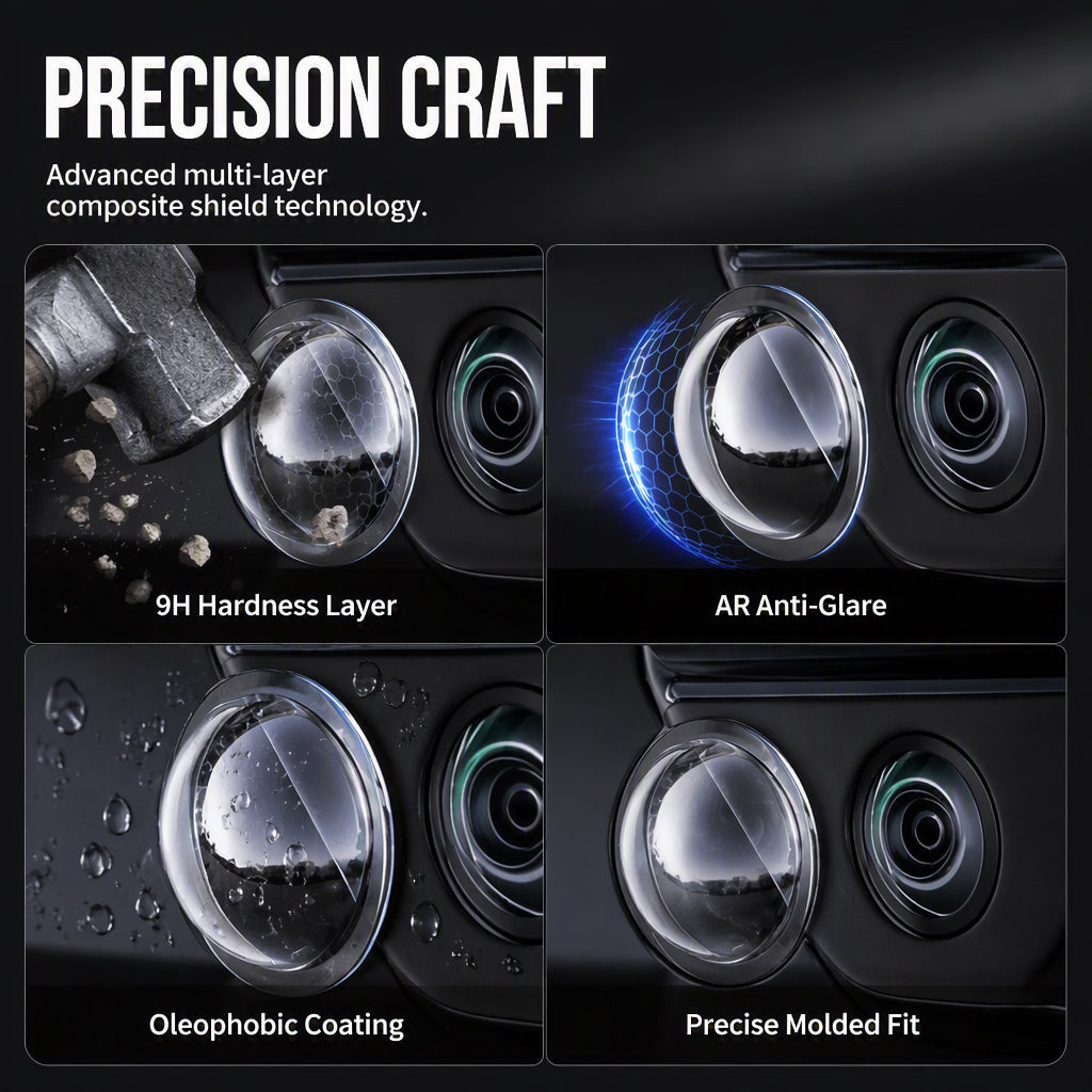 Clear HD Car Camera Protective Cover