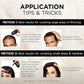 Hair Building Fibers – Instant Thickness & Waterproof Design, No More Bald Spots