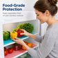Protect Shelves Instantly! No-Slip Cut-to-Fit Fridge Liners
