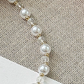 Elegant Peacock Pendant Faux Pearl Necklace