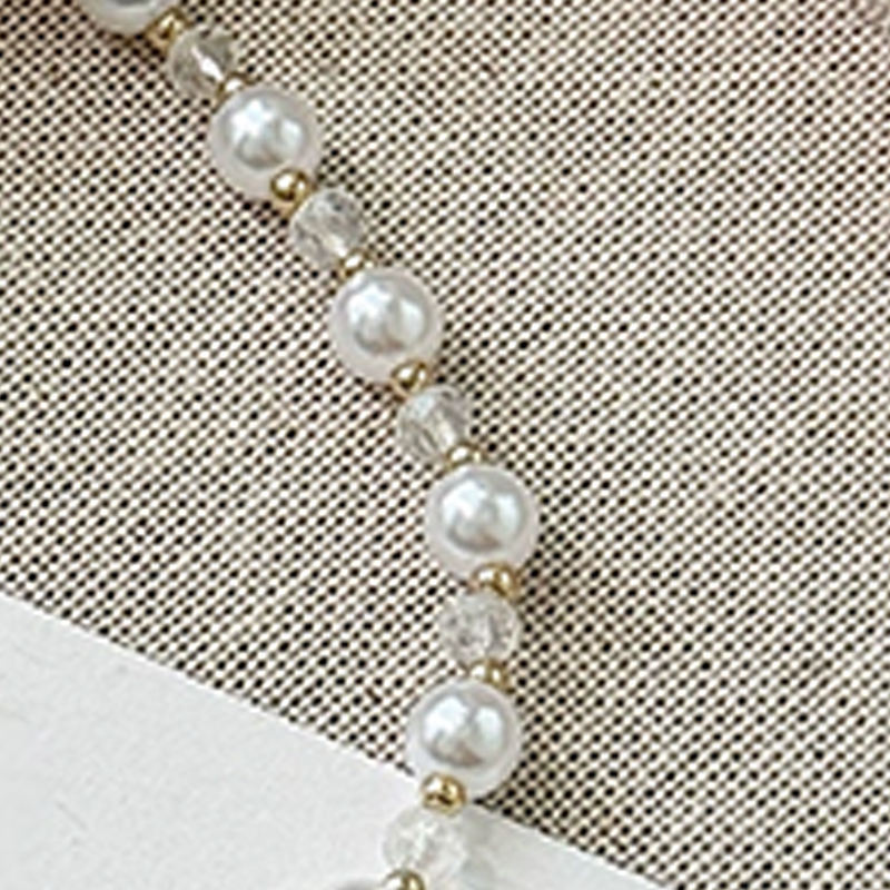 Elegant Peacock Pendant Faux Pearl Necklace