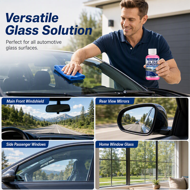 🔥Buy 1 Get 1 Free🔥 Windshield Oil Remover – Clear View, No Streaks