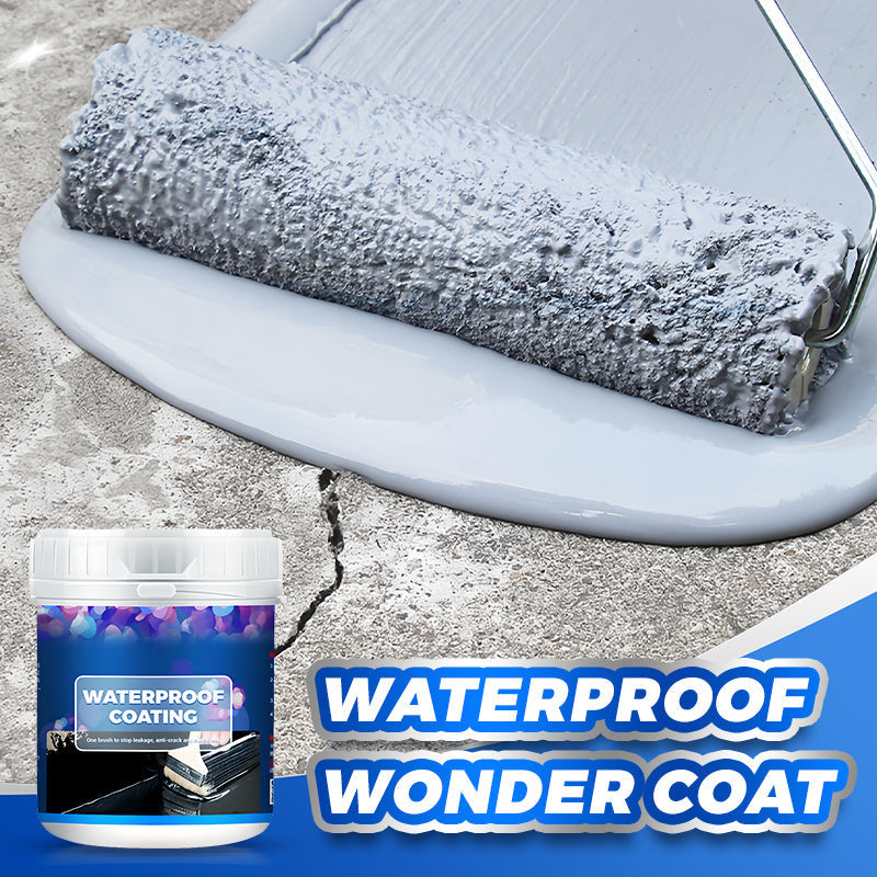 Seal Any Surface! UV-Resistant No-Crack Waterproof Coating