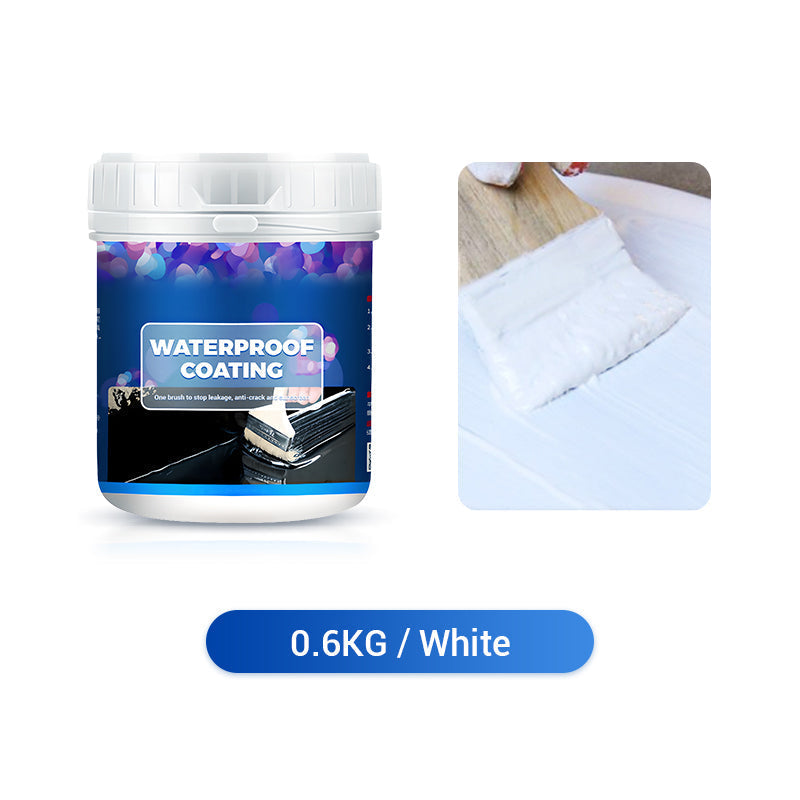 Seal Any Surface! UV-Resistant No-Crack Waterproof Coating