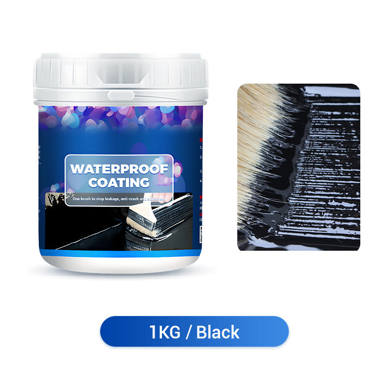 Seal Any Surface! UV-Resistant No-Crack Waterproof Coating