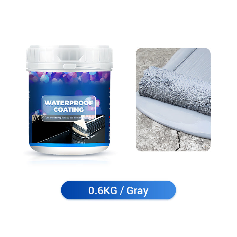 Seal Any Surface! UV-Resistant No-Crack Waterproof Coating