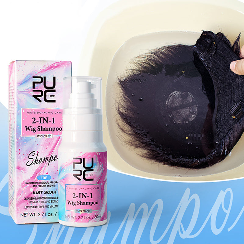 2-in-1 Wig Care Shampoo – Gentle Clean & Condition for All Wig Types