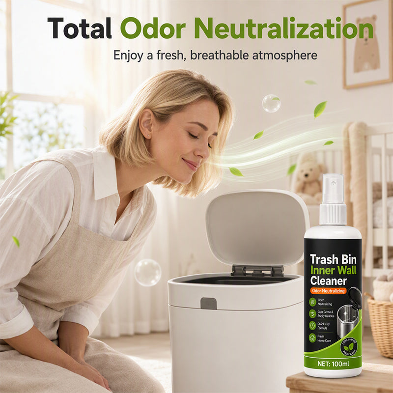 Trash Can Cleaner Spray – Deep-Clean, Deodorize, No Scrubbing