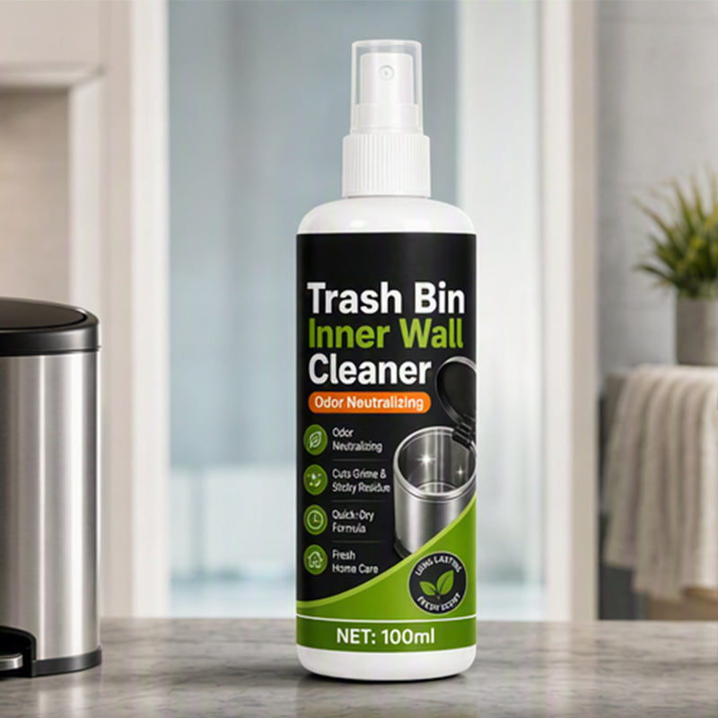 Trash Can Cleaner Spray – Deep-Clean, Deodorize, No Scrubbing