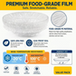 Seal Any Bowl Instantly! Stretch-Fit No-Slip Covers for Food, Shoes & Hair