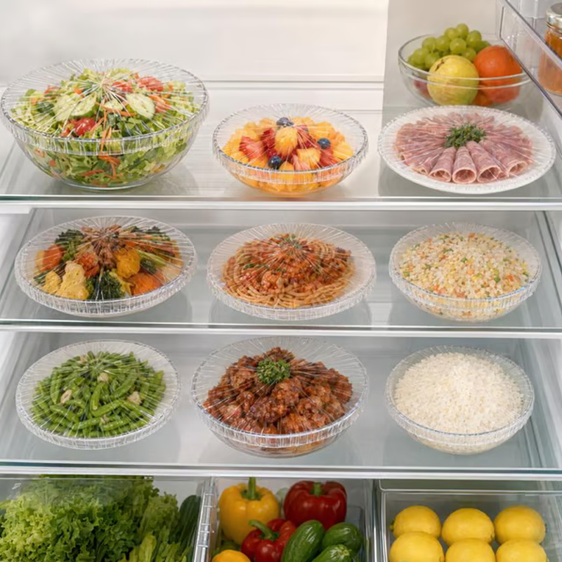 Seal Any Bowl Instantly! Stretch-Fit No-Slip Covers for Food, Shoes & Hair