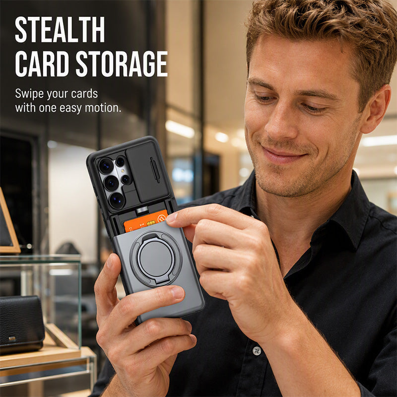 Card Slot Phone Case – Grip, Stand, Covered