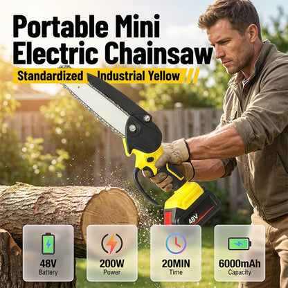 ⏳Time-Limited Special⏰Mini Chainsaw – Cut Fast, No Strain