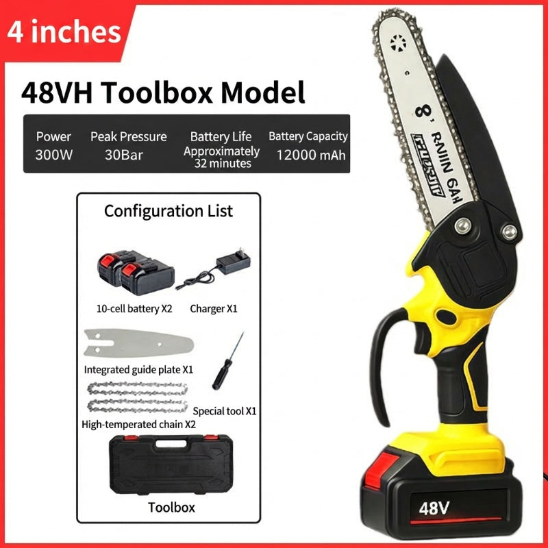 ⏳Time-Limited Special⏰Mini Chainsaw – Cut Fast, No Strain