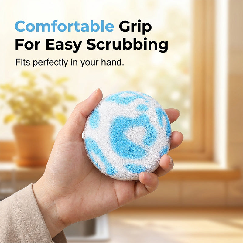 Scrub Any Surface Instantly! No-Scratch Quick-Dry Cleaning Ball