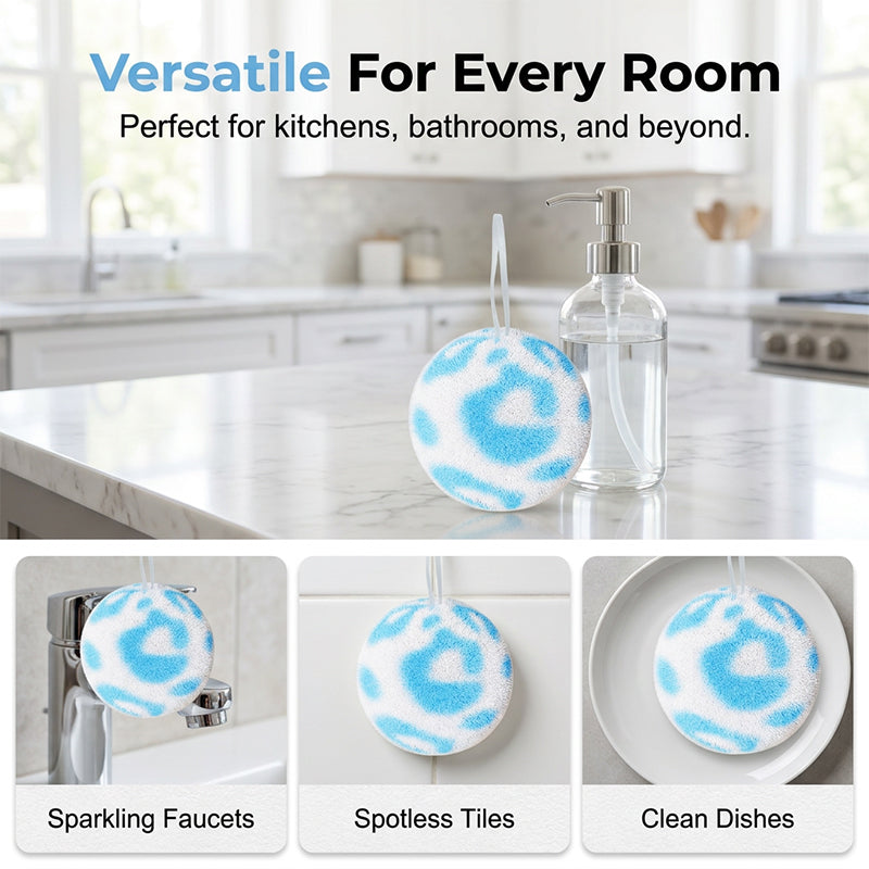 Scrub Any Surface Instantly! No-Scratch Quick-Dry Cleaning Ball