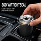 Contain Ash Instantly! No-Odor Rotating Ceramic Car Ashtray
