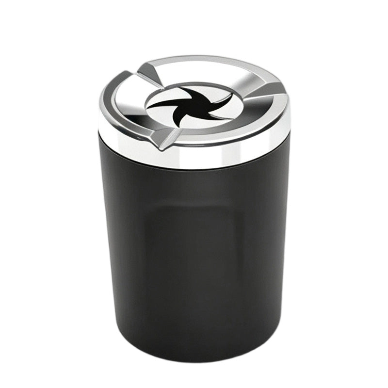 Contain Ash Instantly! No-Odor Rotating Ceramic Car Ashtray