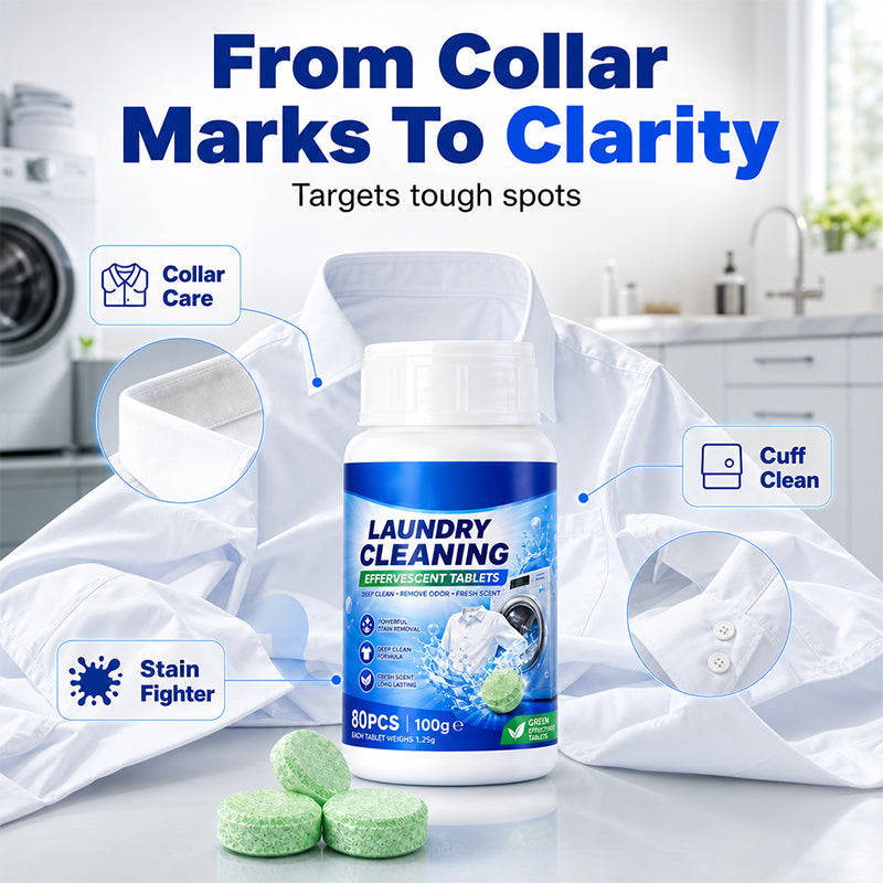 Laundry Stain Remover Effervescent Tablets