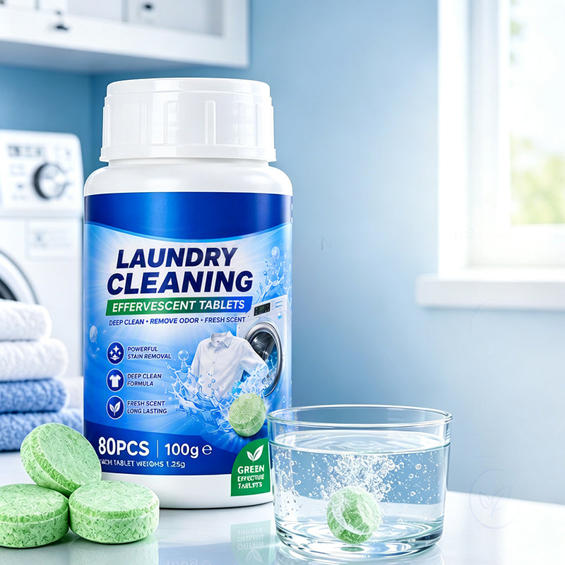 Laundry Stain Remover Effervescent Tablets