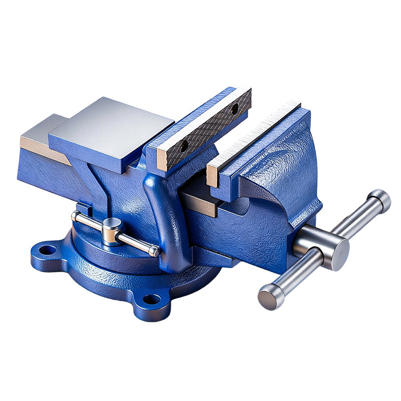 Clamp Any Angle Instantly! No-Mark 360° Swivel Bench Vise