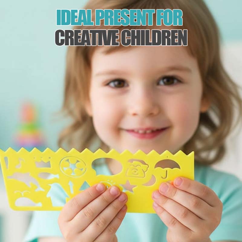 Stencil Drawing Set for Kids