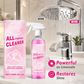 🛁50% OFF NOW! All‑Purpose Bathroom Cleaner Spray, Powerful Multi‑Surface Bathroom Stain Remover, Effectively Remove Soap Scum, Water Residue & Limescale for Tub, Sink & Tile