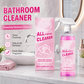 🛁50% OFF NOW! All‑Purpose Bathroom Cleaner Spray, Powerful Multi‑Surface Bathroom Stain Remover, Effectively Remove Soap Scum, Water Residue & Limescale for Tub, Sink & Tile