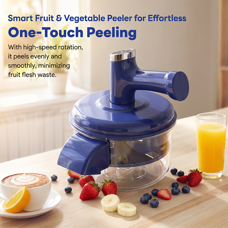 Peel Anything in Seconds! 2-in-1 Cordless Auto Peeler & Mixer