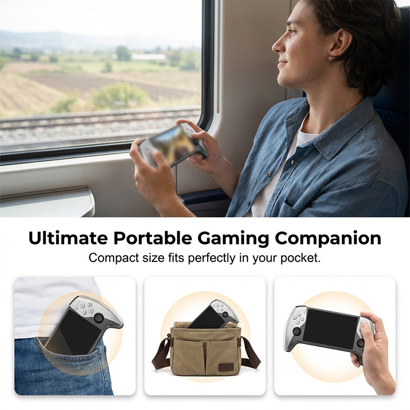 Game Anywhere Instantly! 2-Player HD Handheld Game Console