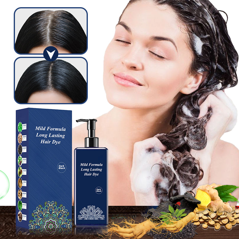 Refresh Hair Color Instantly! Plant-Based No-Harsh Home Dye
