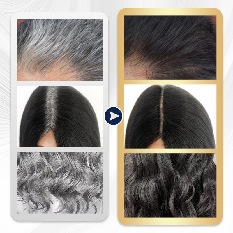 Refresh Hair Color Instantly! Plant-Based No-Harsh Home Dye