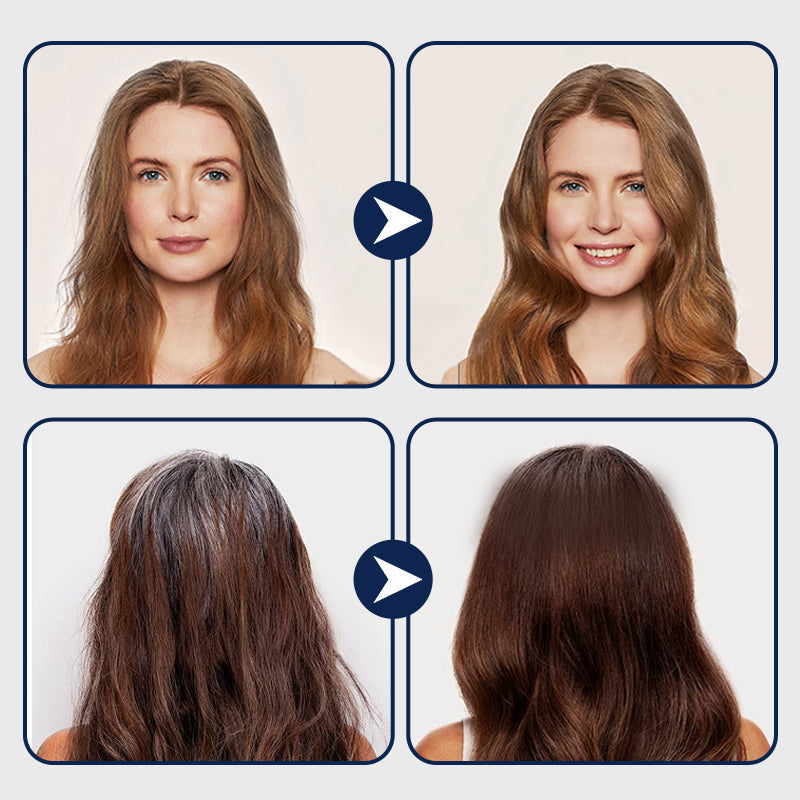 Refresh Hair Color Instantly! Plant-Based No-Harsh Home Dye