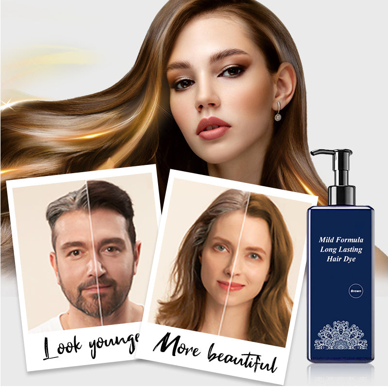 Refresh Hair Color Instantly! Plant-Based No-Harsh Home Dye
