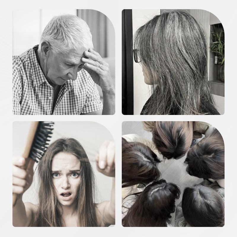 Refresh Hair Color Instantly! Plant-Based No-Harsh Home Dye
