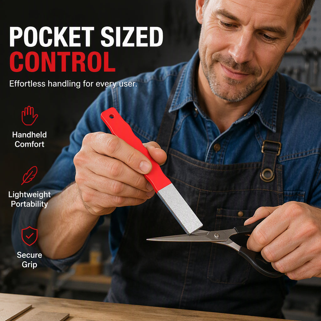 Dual Sided Handheld Knife Sharpener