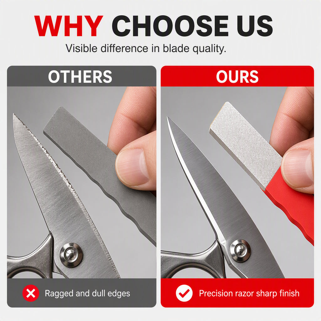 Dual Sided Handheld Knife Sharpener