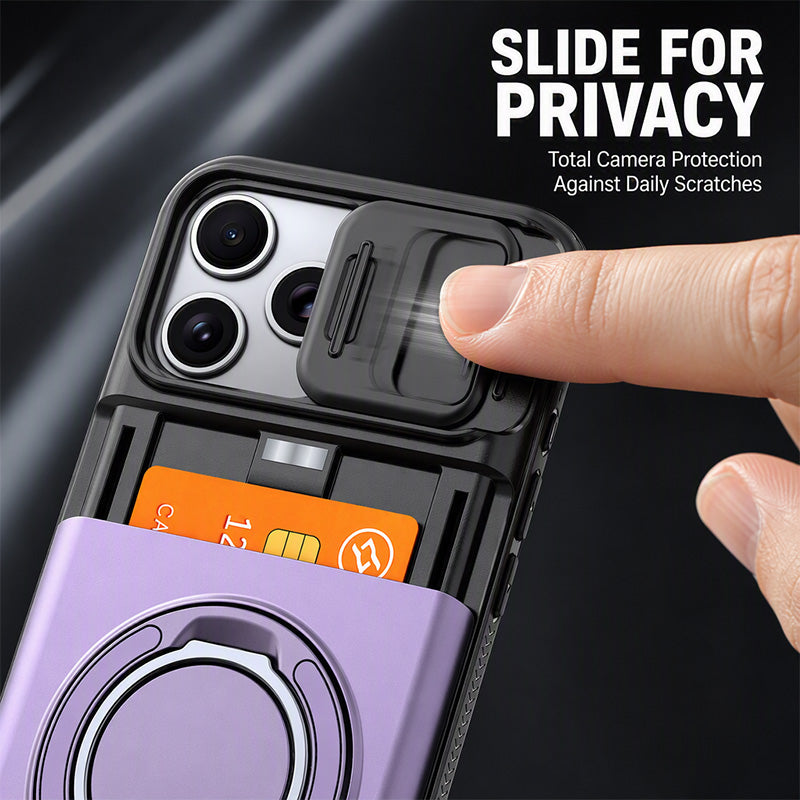 Rugged Phone Case – Slide Cover, Card Slot