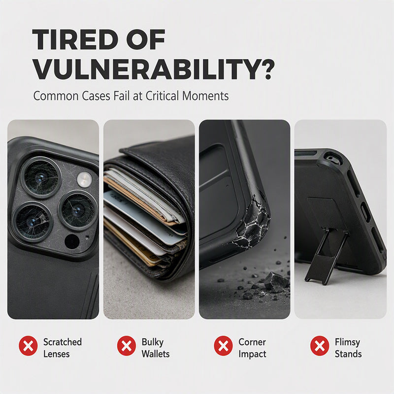 Rugged Phone Case – Slide Cover, Card Slot