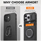 Rugged Phone Case – Slide Cover, Card Slot